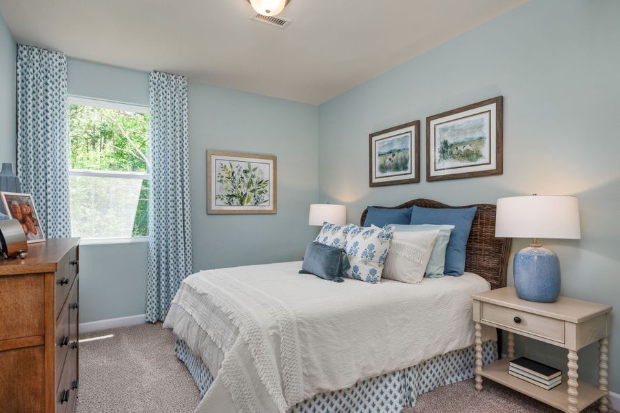 Representative furnished interior of a home built from the The Willow B by Davidson Homes LLC in Retreat at North Main, Lillington (Image 19).