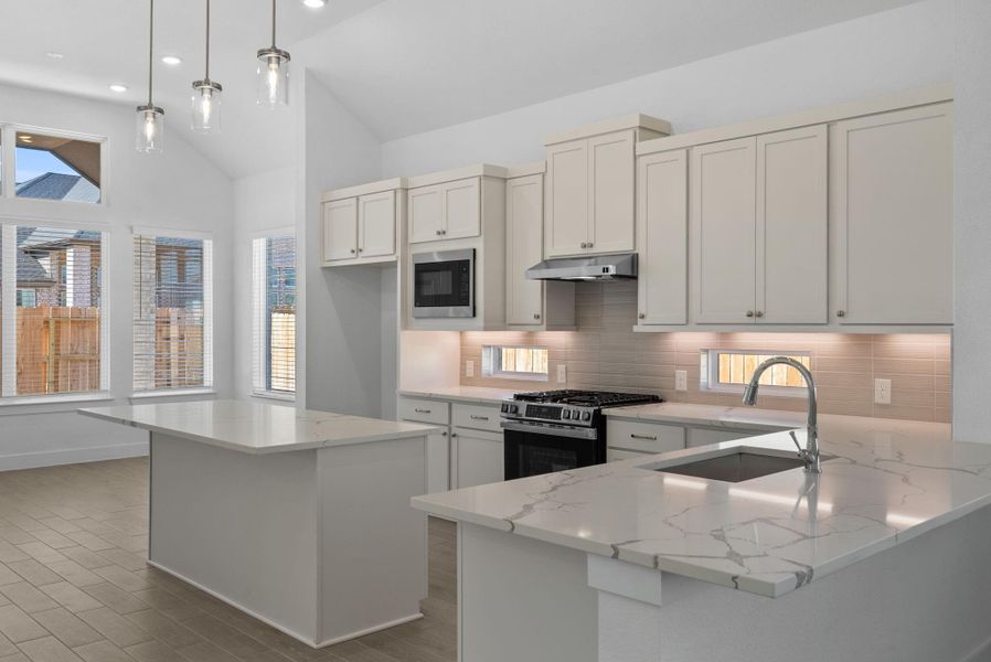 Furnished interior view inside a new home in Attwater, Waller (Image 5).