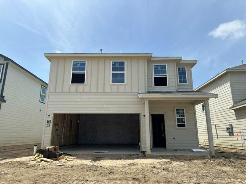 In-progress construction of a new home in Northpark South, Porter, TX (Image 20).