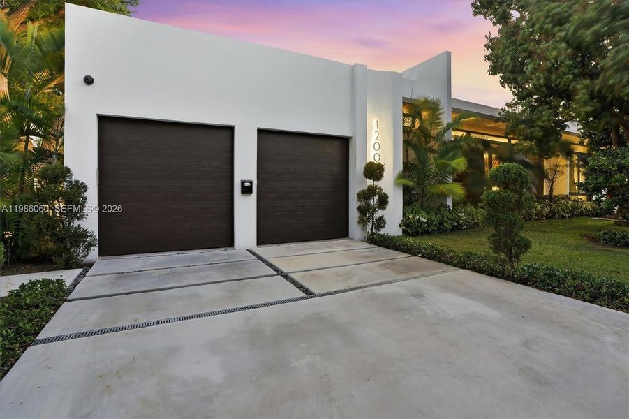 Front exterior of a new home in , Miami Shores, FL, highlighting curb appeal (Image 2). Front exterior of a new home in , Miami Shores, FL, highlighting curb appeal (Image 2).