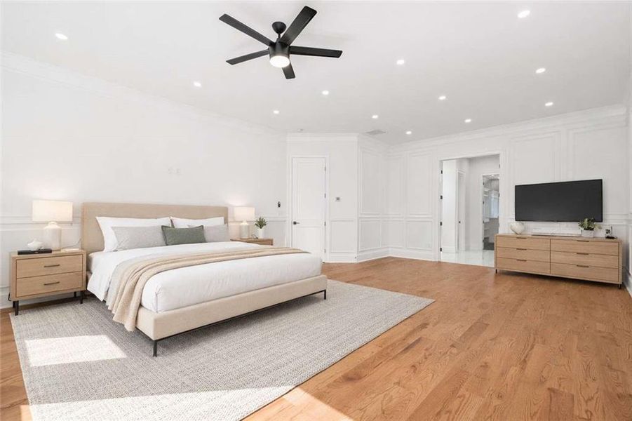 Furnished interior view inside a new home in , Lawrenceville (Image 29).