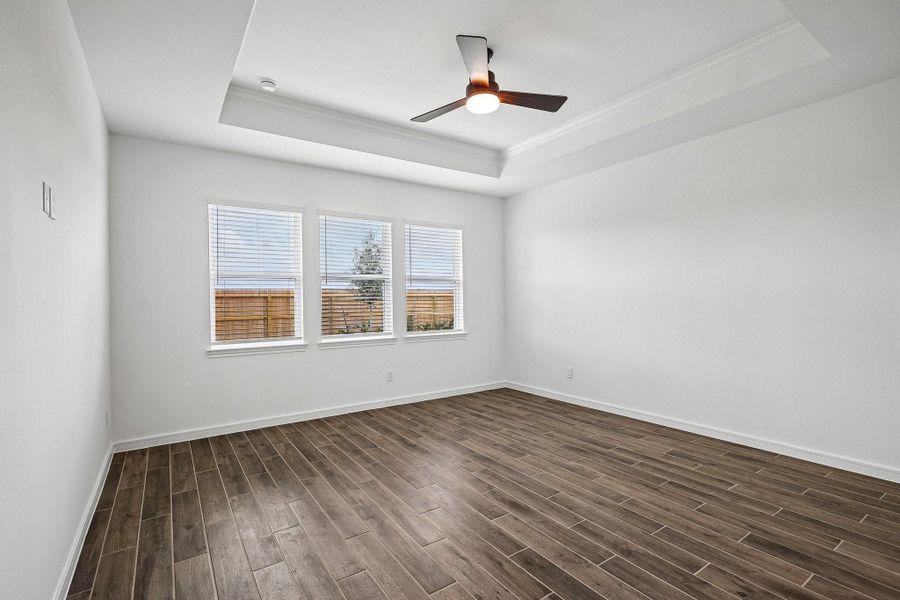 Spacious primary suite Spacious primary suite