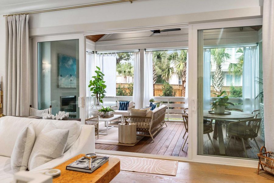 Furnished interior view inside a new home in , Mount Pleasant (Image 56).