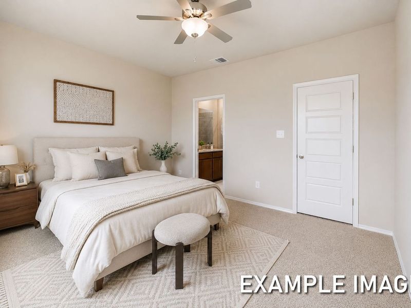 Representative furnished interior of a home built from the The Corral A by Davidson Homes LLC in Morgan Meadows, San Antonio (Image 13). Representative furnished interior of a home built from the The Corral A by Davidson Homes LLC in Morgan Meadows, San Antonio (Image 13).