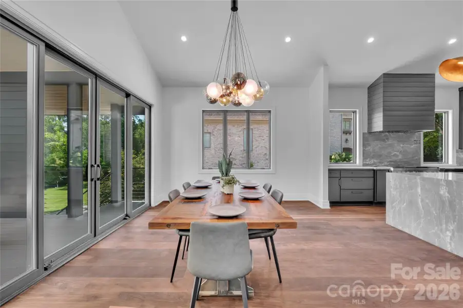 Furnished interior view inside a new home in , Charlotte (Image 6).