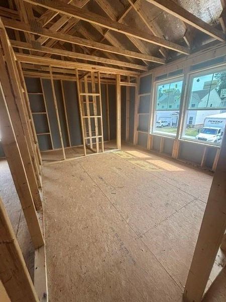 In-progress construction of a new home in Edenglen, Buford, GA (Image 42).