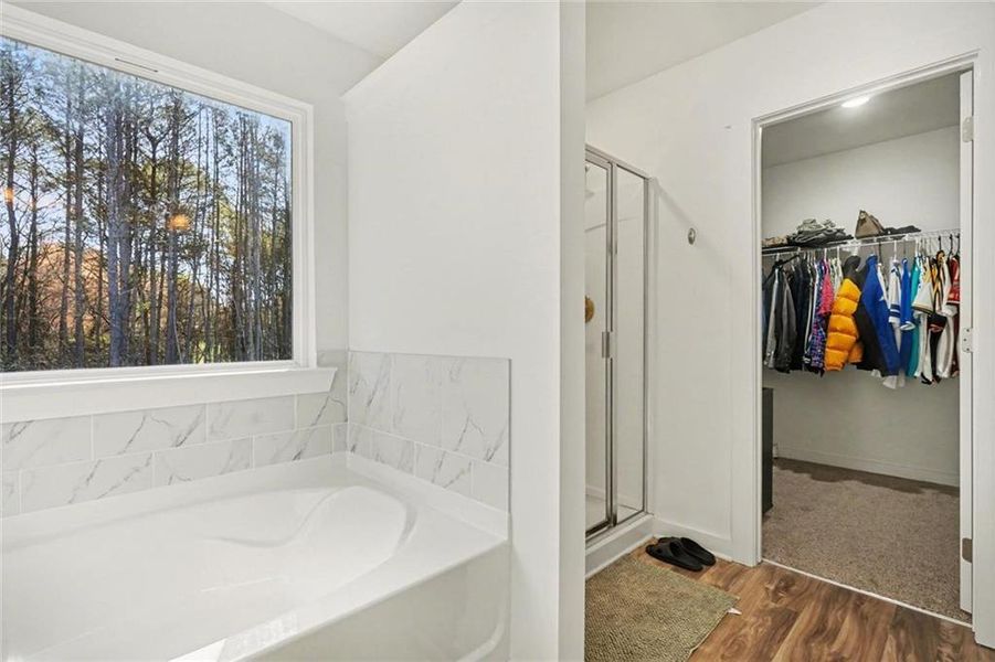 Furnished interior view inside a new home in , Statham (Image 15).