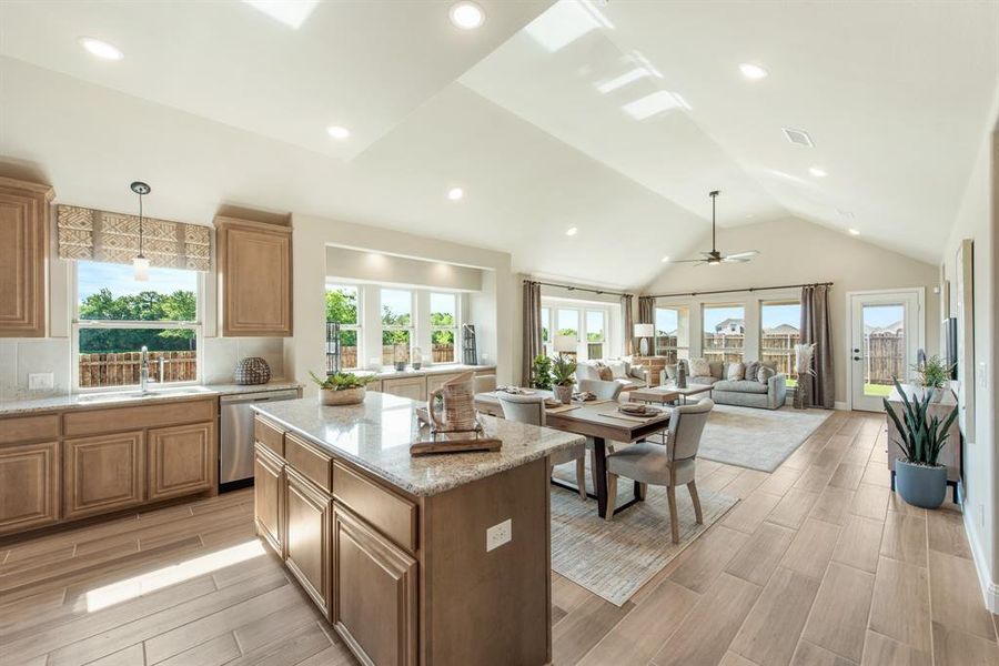 Furnished interior view inside a new home in West Crossing, Anna (Image 17). Furnished interior view inside a new home in West Crossing, Anna (Image 17).