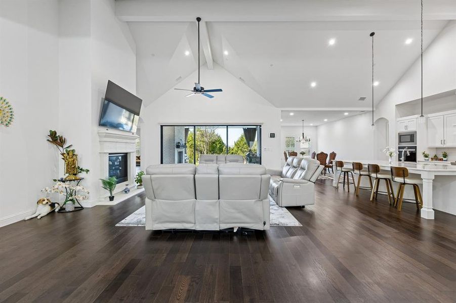 Furnished interior view inside a new home in Lakeview Downs, Lucas (Image 27). Furnished interior view inside a new home in Lakeview Downs, Lucas (Image 27).
