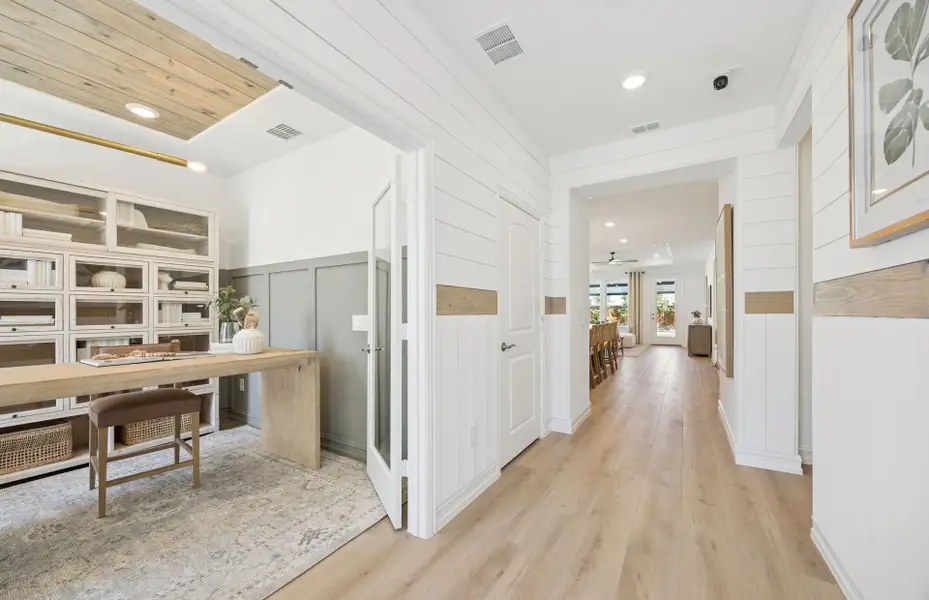 Furnished interior view inside a new home in Del Webb at Trinity Falls, McKinney (Image 7).