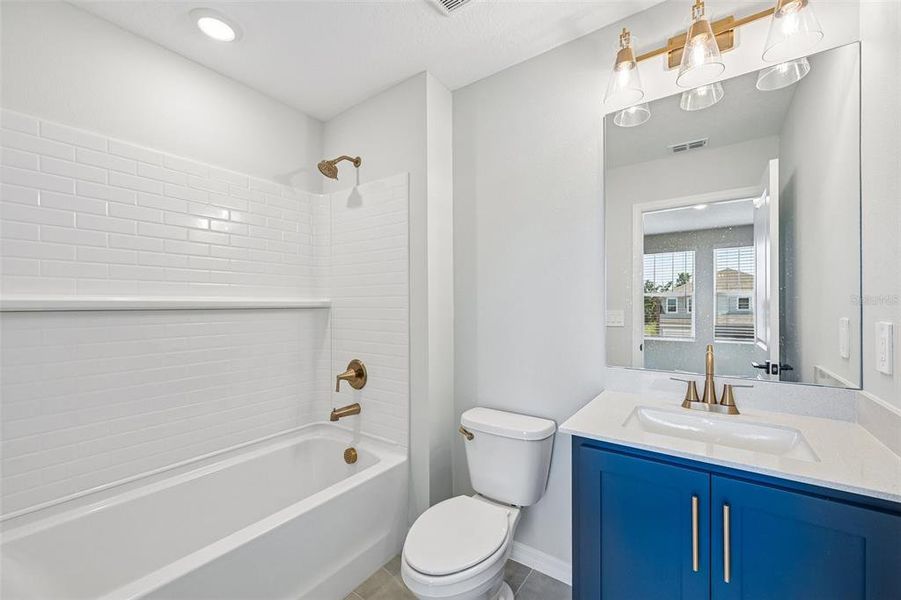 Furnished interior view inside a new home in , Parrish (Image 10).