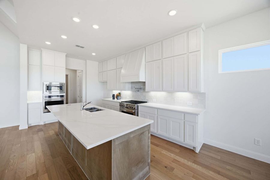 Furnished interior view inside a new home in Highland Crossing, Celina (Image 6).