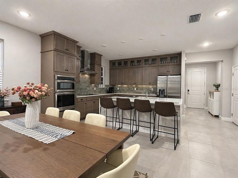 Furnished interior view inside a new home in Havenfield at Crossprairie, St. Cloud (Image 40).