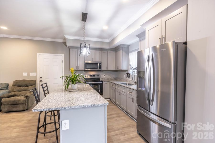 Furnished interior view inside a new home in , Cherryville (Image 18).