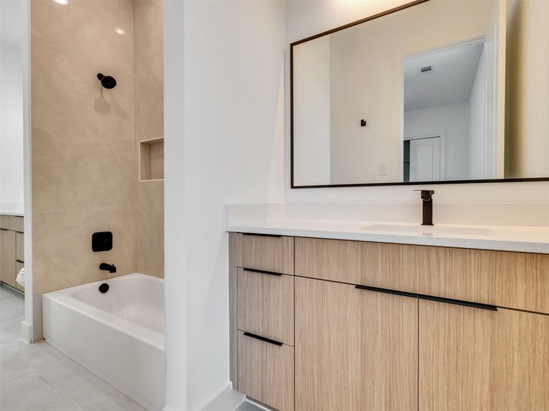 Furnished interior view inside a new home in , Houston (Image 5).