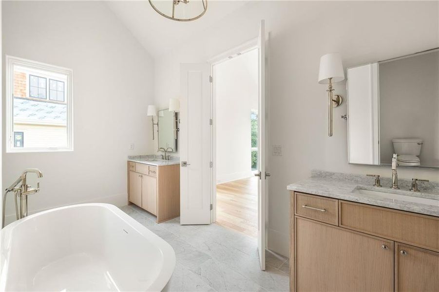 Furnished interior view inside a new home in , Chattahoochee Hills (Image 12).