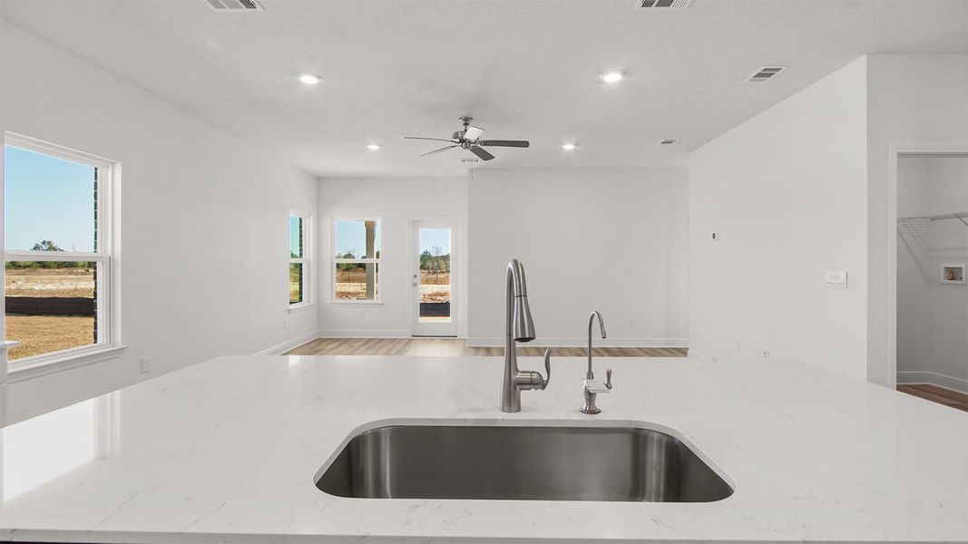 Representative furnished interior of a home built from the Riverside by D.R. Horton in Owl's Head Farms, Freeport (Image 10). Representative furnished interior of a home built from the Riverside by D.R. Horton in Owl's Head Farms, Freeport (Image 10).