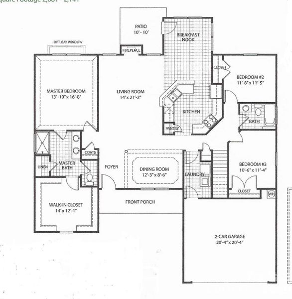 Main Level Split BR Open Floor Plan