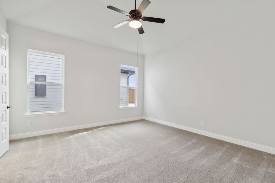 Representative unfurnished interior of a home built from the Bayhill by Cambridge Homes in Lake Park, Rowlett (Image 25).