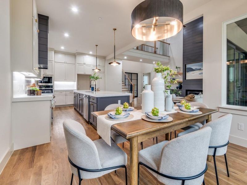 Furnished interior view inside a new home in , Red Oak (Image 14).