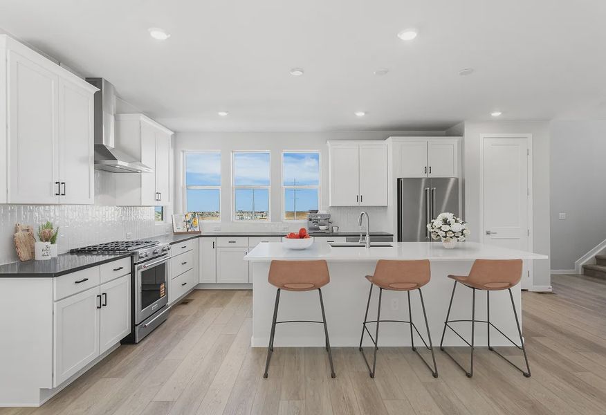 Homesite 45 Kitchen - Virtually Staged - 4 of 6