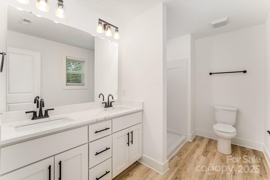 Furnished interior view inside a new home in , Hickory (Image 8).