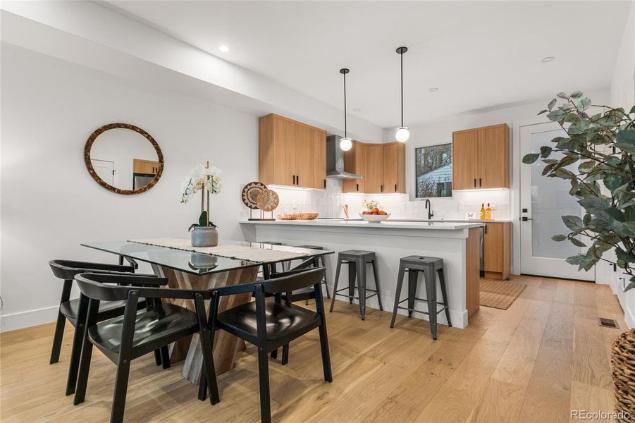 Furnished interior view inside a new home in , Denver (Image 3).