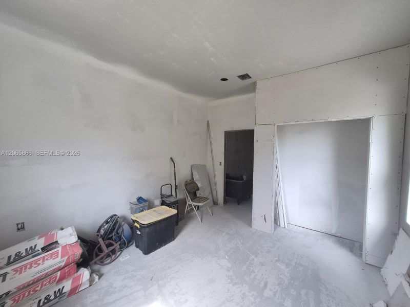 In-progress construction of a new home in , Clewiston, FL (Image 37).