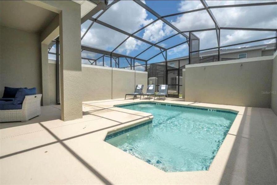 Exterior details and patio area of a home in , Kissimmee (Image 2). Exterior details and patio area of a home in , Kissimmee (Image 2).