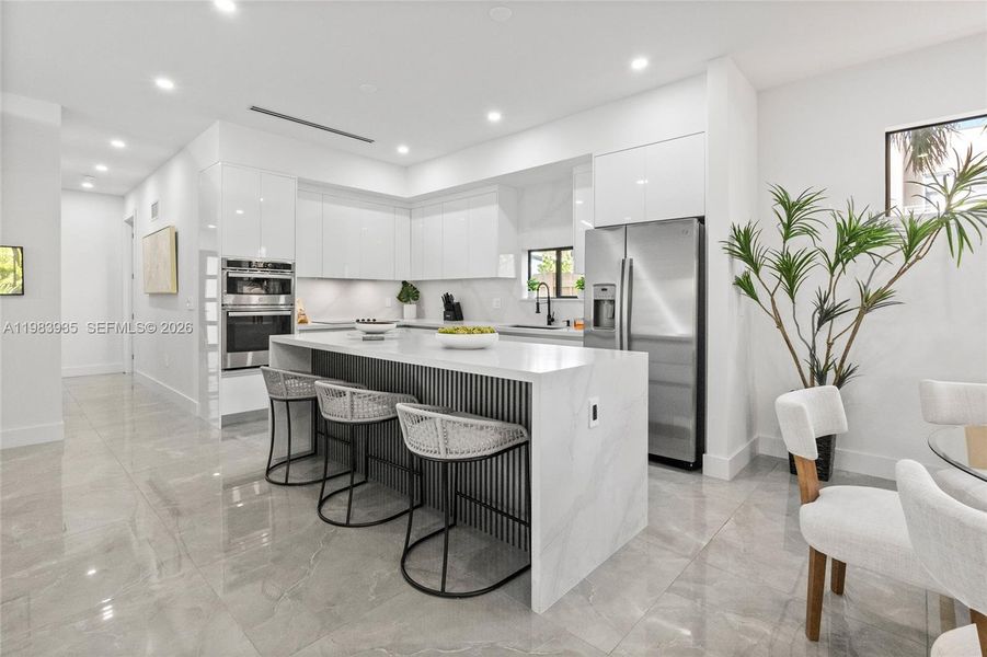 Furnished interior view inside a new home in , Fort Lauderdale (Image 33).