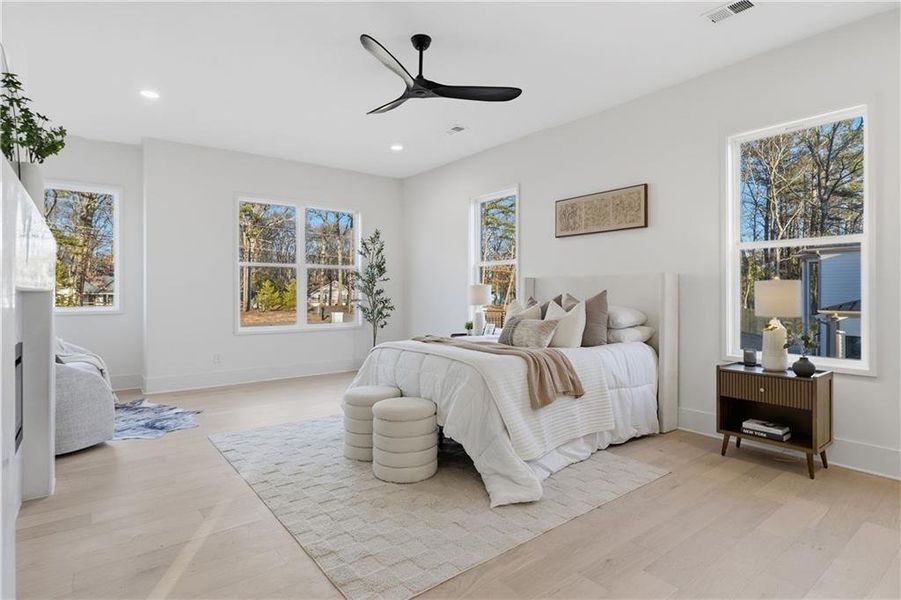 Furnished interior view inside a new home in , Lawrenceville (Image 35).