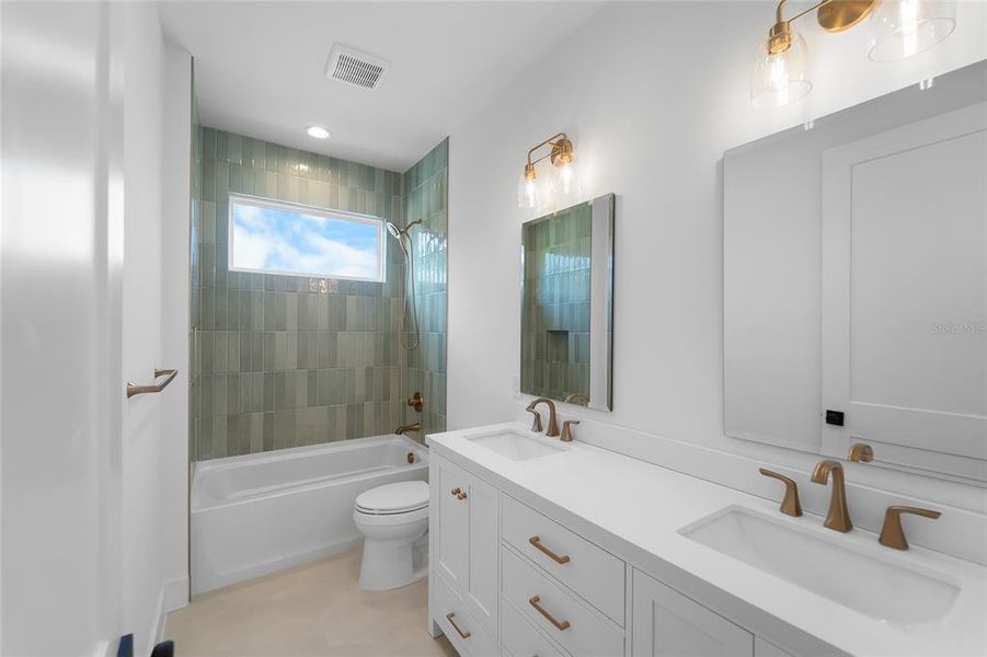 Furnished interior view inside a new home in , Tampa (Image 11).