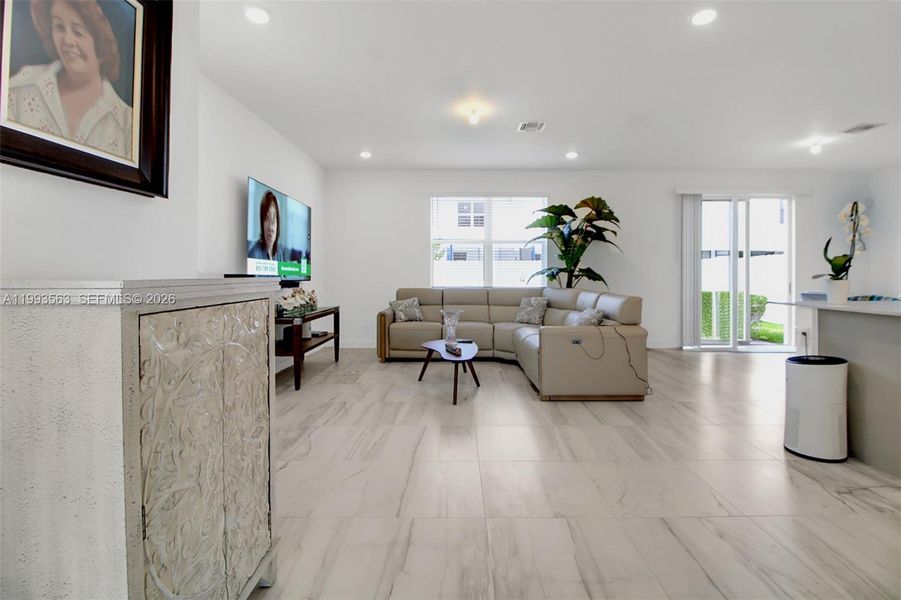 Furnished interior view inside a new home in Messina Place, Homestead (Image 15). Furnished interior view inside a new home in Messina Place, Homestead (Image 15).