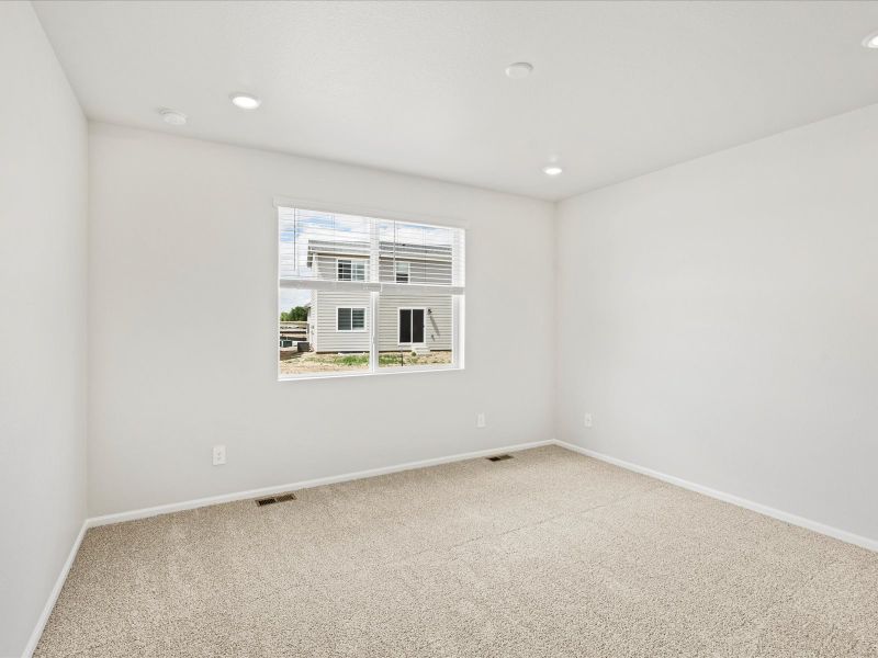 Spacious, unfurnished interior of a new home in Poudre Heights: The Lakes Collection, Windsor (Image 6).