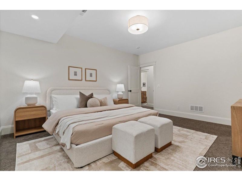 Furnished interior view inside a new home in , Berthoud (Image 39). Furnished interior view inside a new home in , Berthoud (Image 39).