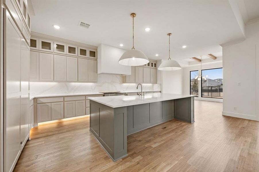 Furnished interior view inside a new home in , Prosper (Image 7).