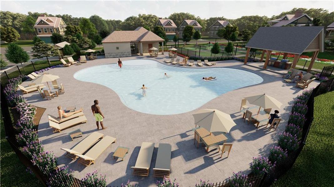 Community amenities in Towson Village, Peachtree City (Image 8).