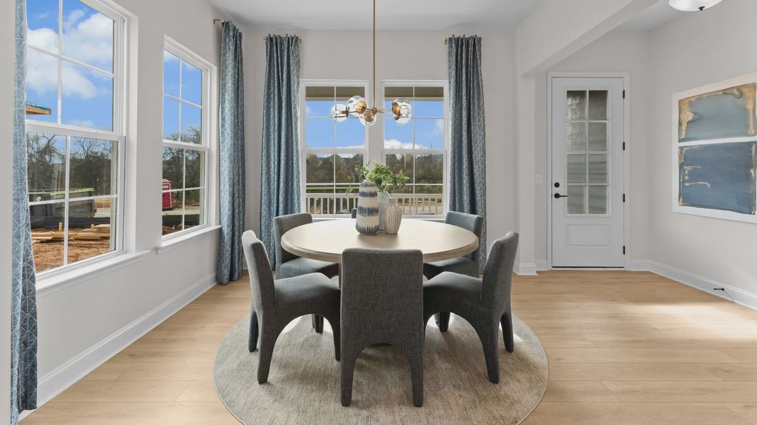 The Brockton Plan by DRB homes in Pineville, NC - Dining Area The Brockton Plan by DRB homes in Pineville, NC - Dining Area