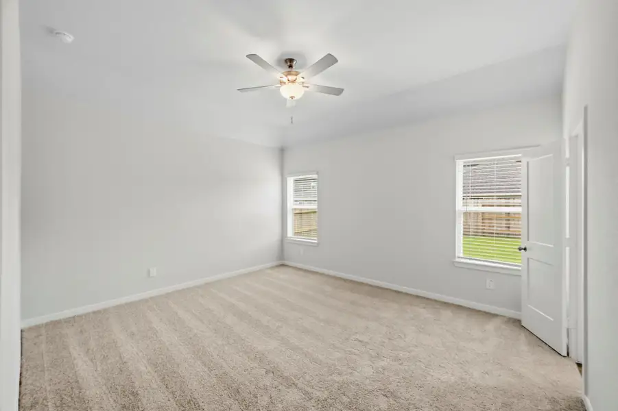 Spacious, unfurnished interior of a new home in Audubon, Magnolia (Image 16). Spacious, unfurnished interior of a new home in Audubon, Magnolia (Image 16).