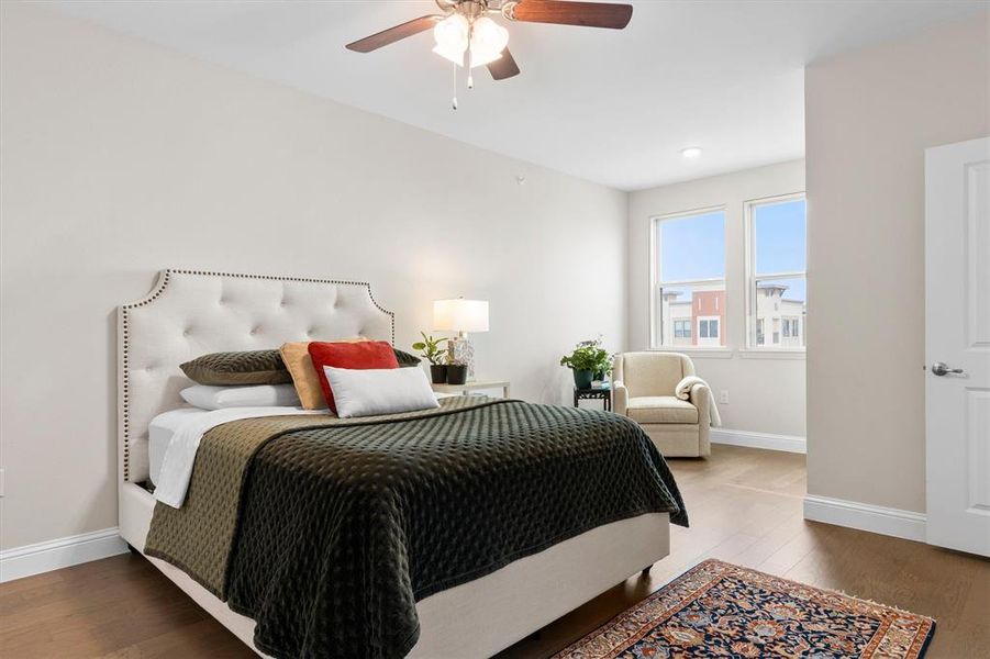 Furnished interior view inside a new home in Gatherings® at Twin Creeks, Allen (Image 12).