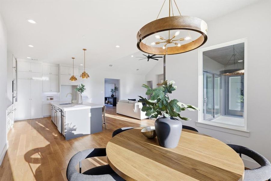 Furnished interior view inside a new home in , Red Oak (Image 30).