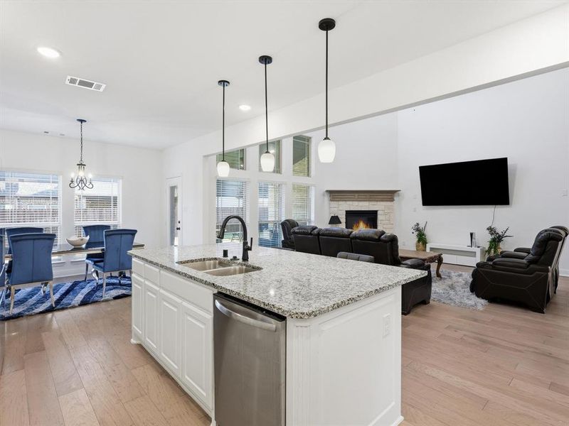 Furnished interior view inside a new home in , Mansfield (Image 37).