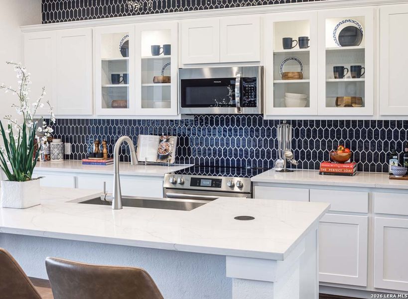 Furnished interior view inside a new home in Venado Crossing, Cibolo (Image 18).