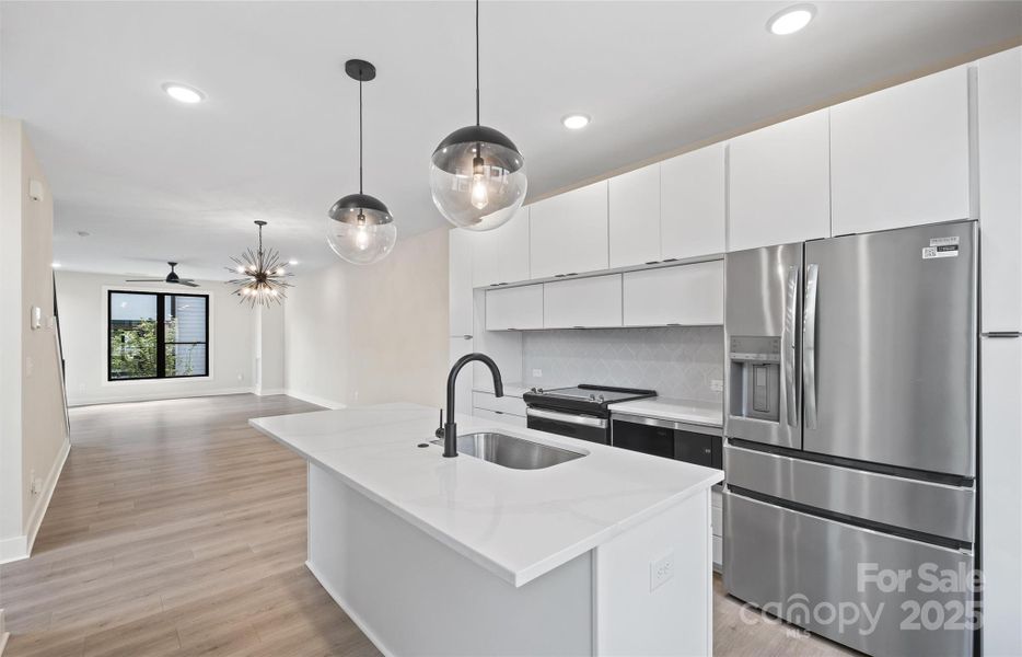 Furnished interior view inside a new home in , Charlotte (Image 12). Furnished interior view inside a new home in , Charlotte (Image 12).