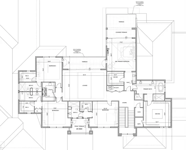 2ND FLOOR PLAN 2450