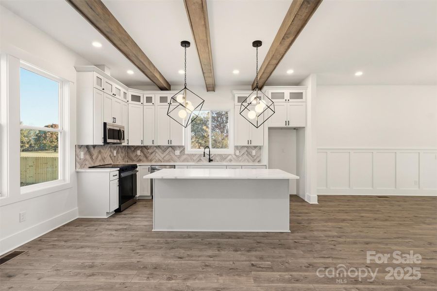Furnished interior view inside a new home in , Monroe (Image 7).