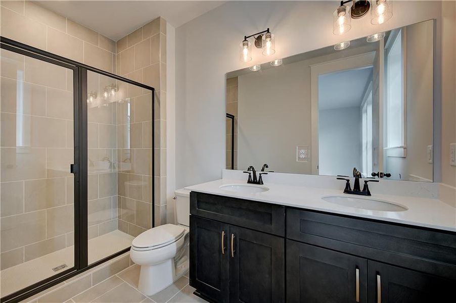 Furnished interior view inside a new home in Barrett Pointe, Kennesaw (Image 9).