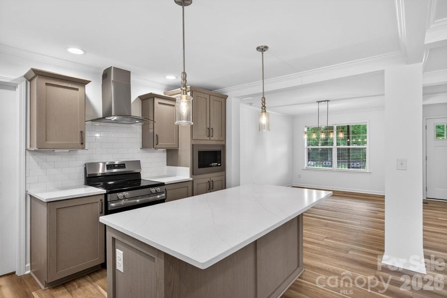 Furnished interior view inside a new home in , Winston-Salem (Image 14).