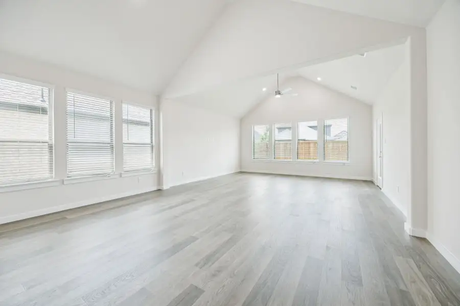 First Floor in the Claret home plan by Trophy Signature Homes – REPRESENTATIVE PHOTO