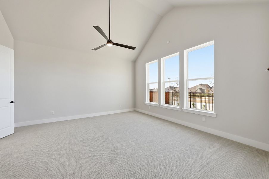 Spacious, unfurnished interior of a new home in Park Place - 80' Lots, Prosper (Image 26). Spacious, unfurnished interior of a new home in Park Place - 80' Lots, Prosper (Image 26).
